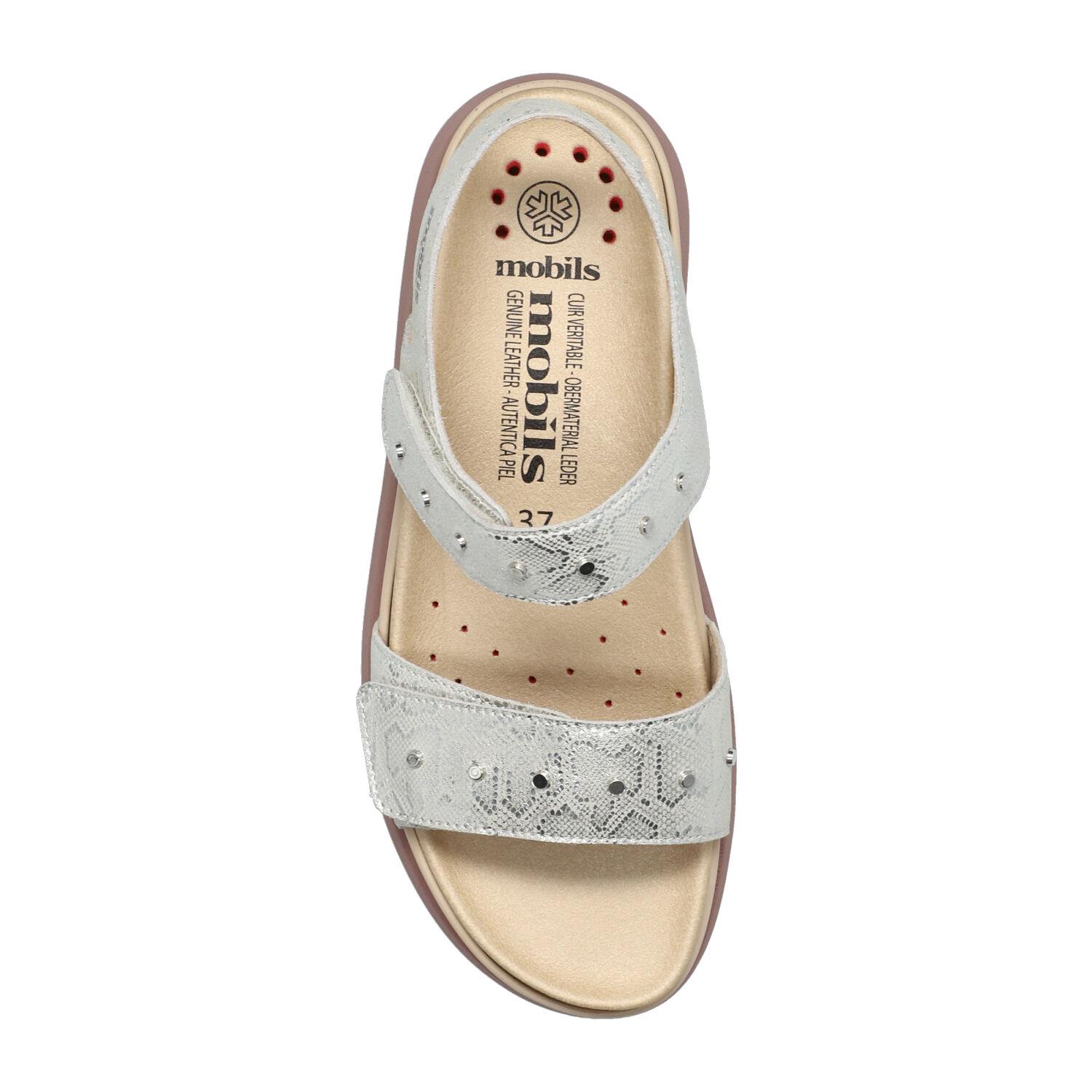 sandales femme modèle Farra Argent - Mephisto